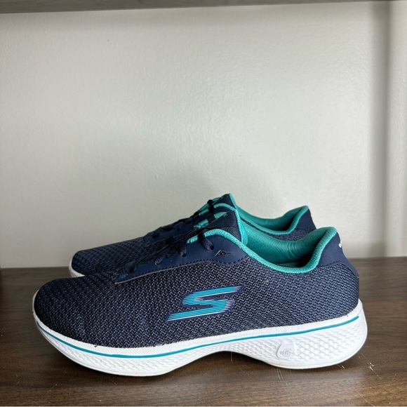 Skechers Shoes - Skechers Go Walk 4 Goga Navy Blue Sneakers Sz 9 Womens